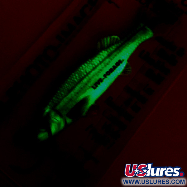  Northland tackle Live Forage Glow, 1/4oz Realistic fish fishing spoon #5142