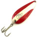 Vintage  Eppinger Dardevle Spinnie, 1/3oz Red / White / Nickel fishing spoon #5162