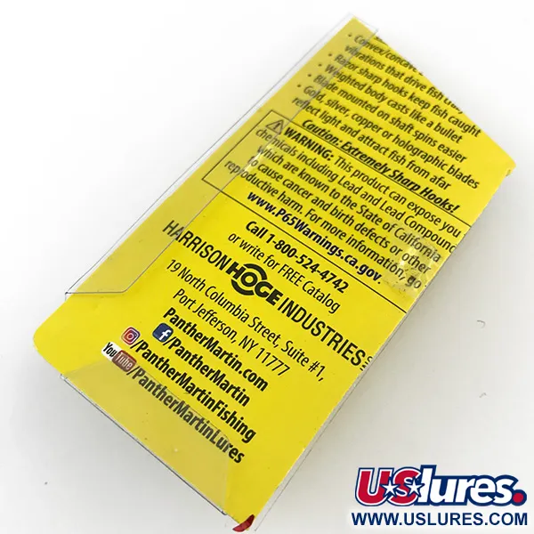   Panther Martin 4, 1/8oz Silver / Blue spinning lure #5168