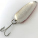 Vintage  Eppinger Dardevle Dardevlet , 3/4oz Red / White / Nickel fishing spoon #5181