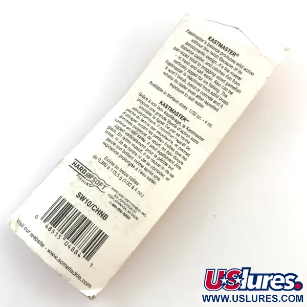  Acme Kastmaster , 1/4oz Nickel / Blue fishing spoon #5185