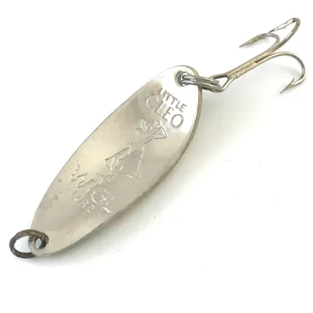 Vintage Seneca Little Cleo (Hula Girl), 1/3oz Perch fishing spoon #5189