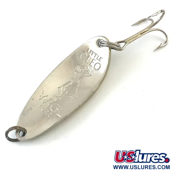 Vintage Seneca Little Cleo (Hula Girl), 1/3oz Perch fishing spoon #5189