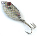 Vintage   Bomber Slab Spoon, 2/3oz White / Red / Gold fishing spoon #5209