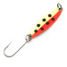 Vintage  Luhr Jensen Needlefish 1, 1/16oz Red / Yellow / Black / Nickel fishing spoon #5226