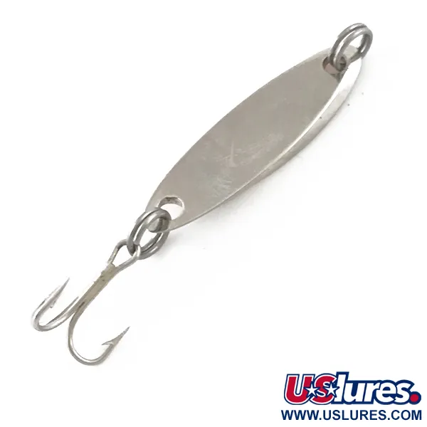 Vintage  Acme Kastmaster , 3/32oz Nickel / Orange fishing spoon #5231