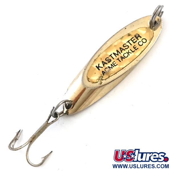 Vintage  Acme Kastmaster , 1/4oz Gold fishing spoon #5233