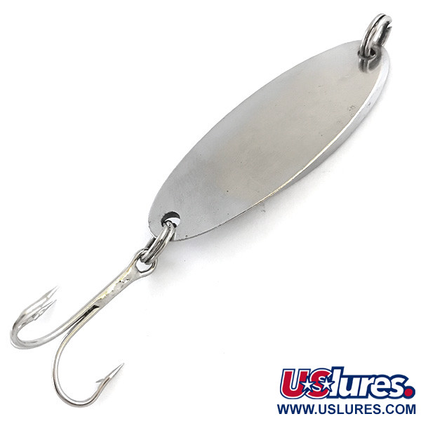 Vintage  Weber Mr Champ, 3/4oz Nickel fishing spoon #5235
