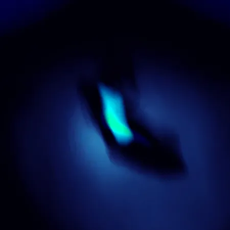 Vintage Reef Runner Cicada, 3/64oz Black / Green fishing spoon #5241