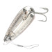 Vintage  Weedless Bait Company Weedless LARSON BAIT FISHTRAP​, 3/5oz Red / White / Nickel fishing spoon #5250