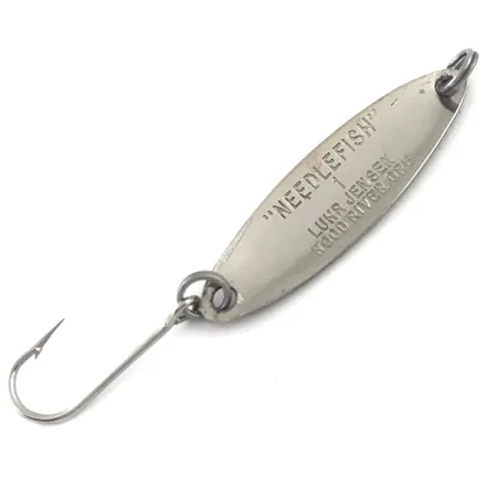 Vintage Luhr Jensen Needlefish 1, 1/16oz Red / Black / White fishing spoon #5254