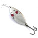 Vintage  Hofschneider Red Eye Wiggler, 1oz Nickel / Red fishing spoon #5259