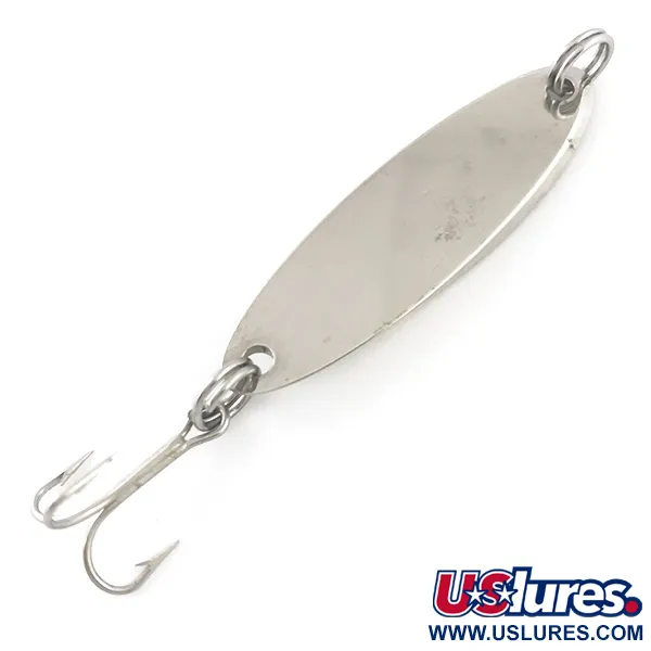 Vintage  Acme Kastmaster , 1/4oz Nickel / Red fishing spoon #5261