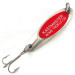 Vintage  Acme Kastmaster , 1/4oz Nickel / Red fishing spoon #5261