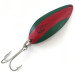 Vintage  Eppinger Dardevle Devle Dog 7700, 1/2oz Red / Green / Nickel fishing spoon #5270