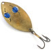 Vintage   Lucky Strike Gold Red Flash, 3/4oz Gold / Blue fishing spoon #5273