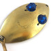 Vintage   Lucky Strike Gold Red Flash, 3/4oz Gold / Blue fishing spoon #5273