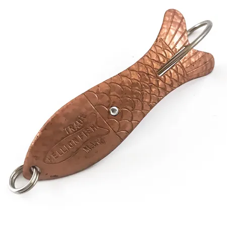 Weedless Hellion Fish Crystal, 2/5oz Crystal / Copper fishing spoon #5275