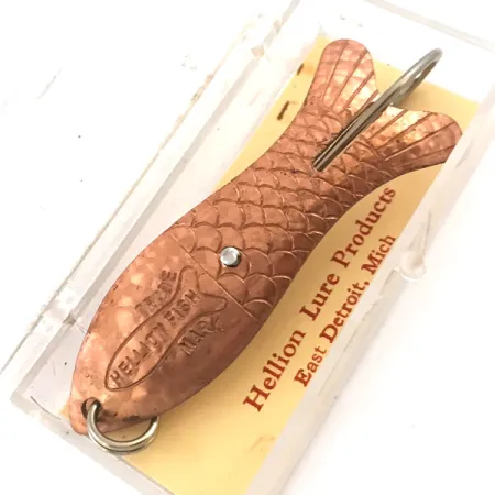 Weedless Hellion Fish Crystal, 2/5oz Crystal / Copper fishing spoon #5275