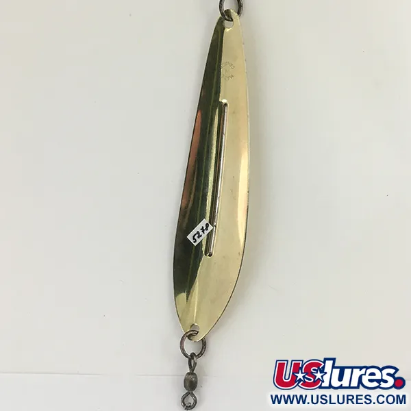 Vintage Williams Whitefish C80, 1oz Gold fishing spoon #5278