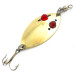 Vintage  Hofschneider Red Eye junior, 1/4oz Gold / Red Eyes fishing spoon #5280