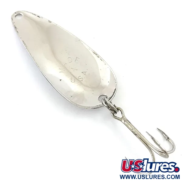 Vintage   Worth Spoon, 1/3oz Nickel fishing spoon #5281