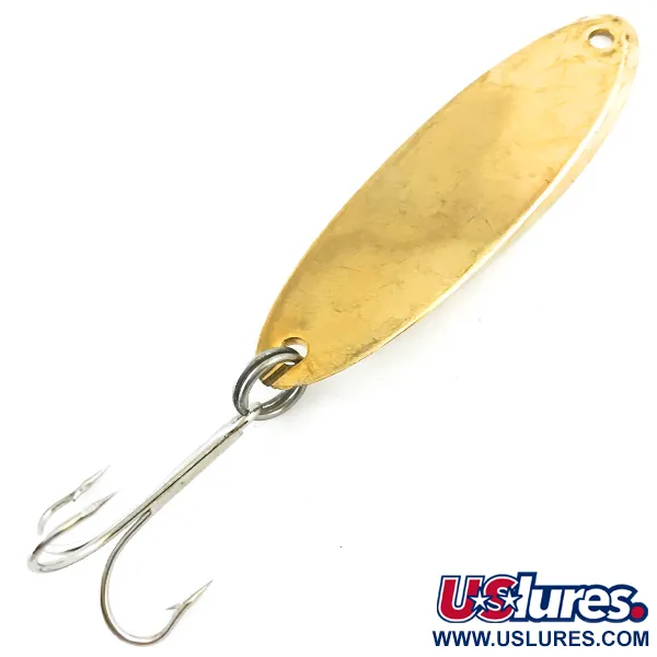 Vintage  Acme Kastmaster , 3/4oz Gold fishing spoon #5291