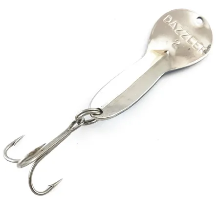 Acme Dazzler #2, 1/4oz Nickel / Blue fishing spoon #5297