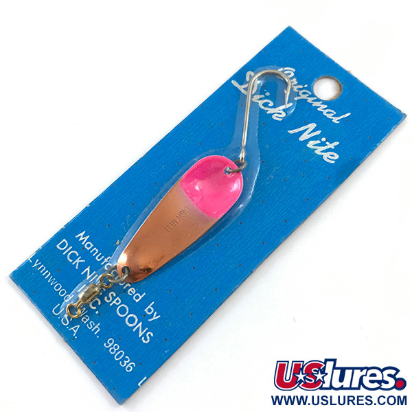 Dick Nite Spoons Dick Nite #2, 1/16oz Copper / Pink fishing spoon #5316