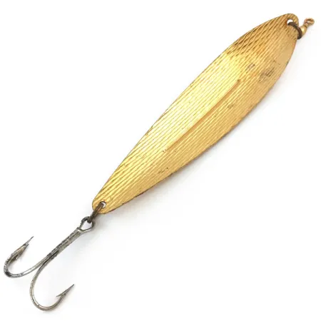 Vintage Williams Whitefish C90, 1 1/3oz Gold fishing spoon #5327