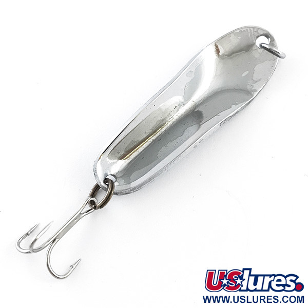 Vintage   Pflueger CHUM, 1/4oz Nickel fishing spoon #5330