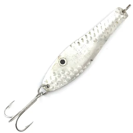 Vintage Trinidad Tackle OPTIMIZER Trolling Spoon UV, 3/5oz Black / Red / Silver fishing spoon #5346