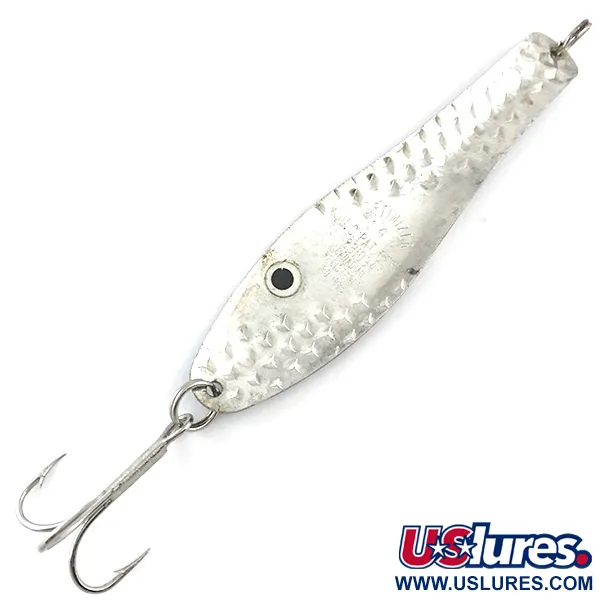 Vintage  Trinidad Tackle OPTIMIZER Trolling Spoon UV, 3/5oz Black / Red / Silver fishing spoon #5346