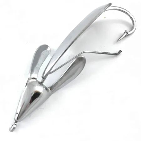 Vintage Johnnie O'Neil Weedless Weed Wing Jonny ONeils, 1/3oz Nickel fishing spoon #5348