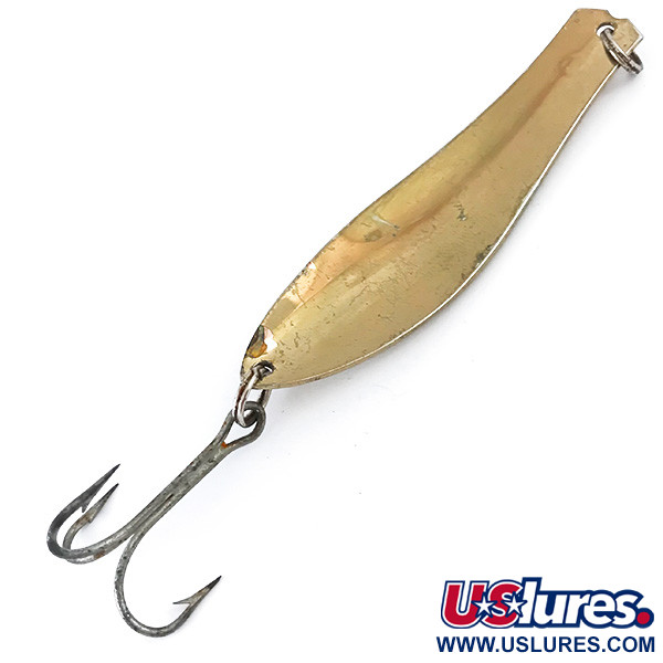 Vintage  Prescott Spinner Little Doctor 275, 3/4oz Gold fishing spoon #5368