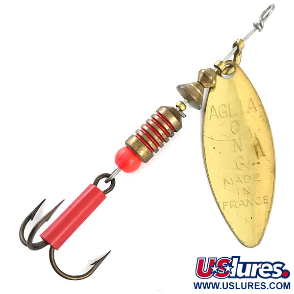   Mepps Aglia Long 2, 1/4oz Gold spinning lure #5379
