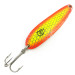 Vintage  Eppinger Dardevle Cop-E-Cat 7400 UV, 2/3oz Yellow / Orange / Nickel fishing spoon #5389