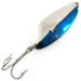Vintage  Seneca Little Cleo (Hula Girl), 3/4oz Nickel / Blue fishing spoon #5394