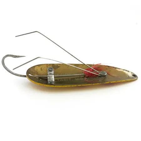 Vintage Eppinger Weedless Dardevle , 1oz Five of Diamonds fishing spoon #5399