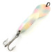 Vintage   Glen Evans Loco 3, 3/5oz Rainbow Pearl fishing spoon #5400