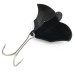 Vintage  Prescott Spinner Baby Bat, 1/2oz Black fishing spoon #5409