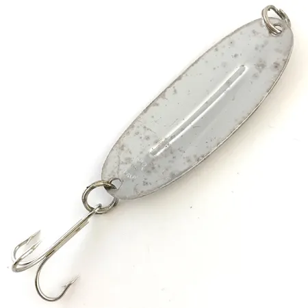 Vintage Williams Wabler W50, 1/2oz Silver / Red fishing spoon #5412