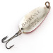 Vintage  Eppinger Dardevle Midget, 3/16oz Red / Yellow / Nickel fishing spoon #5428