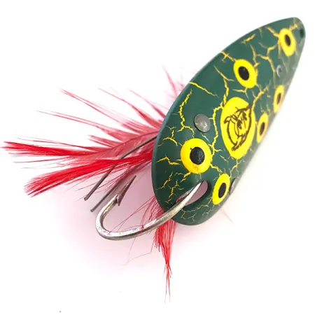 Eppinger Weedless Dardevle Dardevlet , 3/4oz Frog fishing spoon #5434