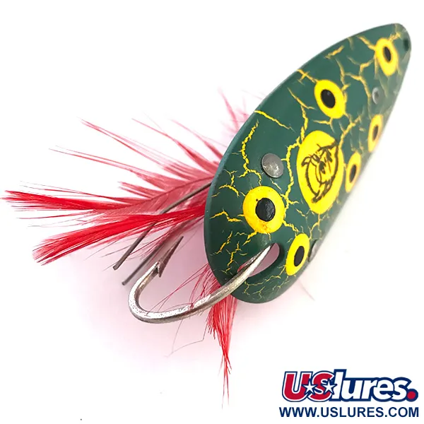  Eppinger Weedless Dardevle Dardevlet , 3/4oz Frog fishing spoon #5434