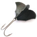Vintage  Prescott Spinner Baby Bat, 1/2oz Black / Gold fishing spoon #5435