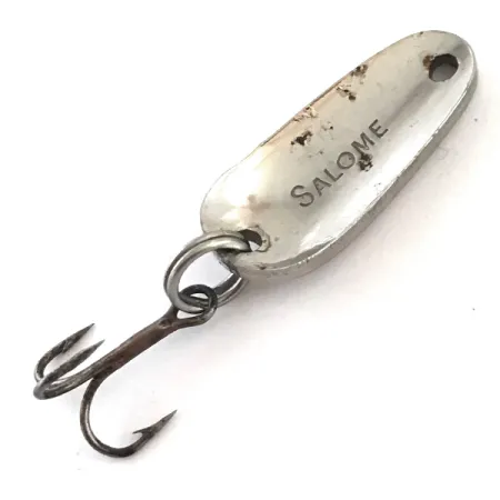 Vintage Acme Salome, 1/8oz Nickel fishing spoon #5438