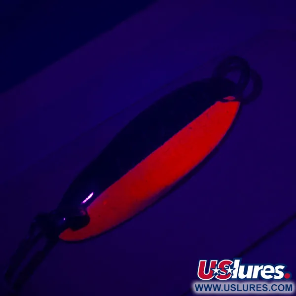 Acme Kastmaster UV, 1/8oz Nickel / Orange fishing spoon #5442