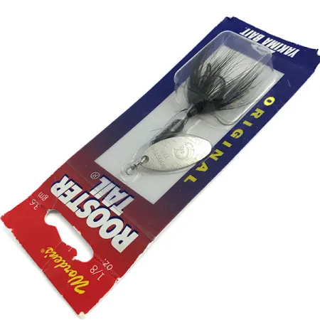 Yakima Bait Worden’s Original Rooster Tail, 1/8oz Silver spinning lure #5448