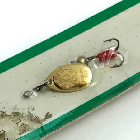 Mepps Aglia 0, 3/32oz Gold spinning lure #5450